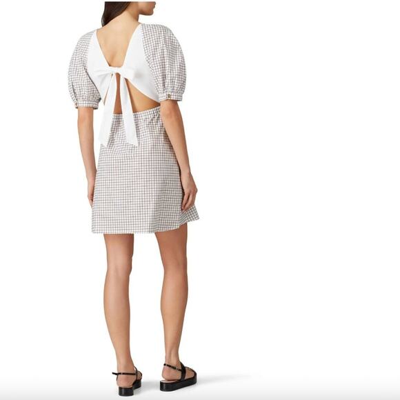 Baum und Pferdgarten Adalane Dress Puff Sleeve Mini Dress - Picture 1 of 9